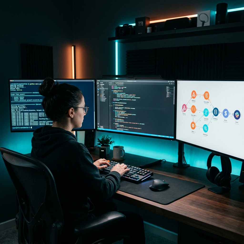 Flujo de Automatización de Procesos con n8n y Power Automate